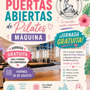 Jornada de Puertas Abiertas Pilates Máquina